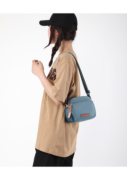 Yeni Omuz Çantası Bayan Japon Trendy Crossbody Çanta Anti-Sıçrayan Su Naylon Anahtar Para Cüzdanı (Yurt Dışından) fiyatları