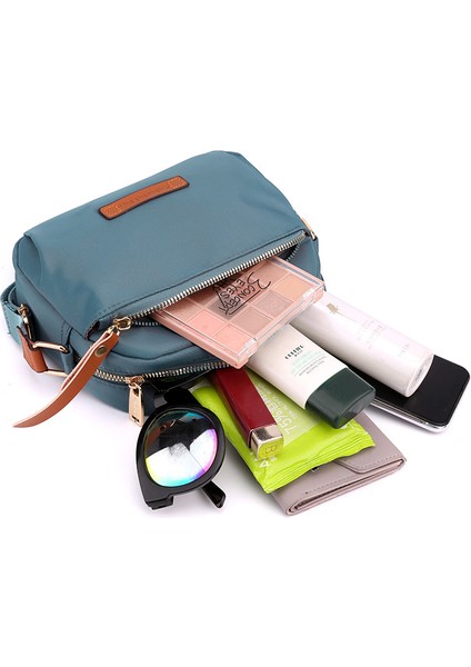 Yeni Omuz Çantası Bayan Japon Trendy Crossbody Çanta Anti-Sıçrayan Su Naylon Anahtar Para Cüzdanı (Yurt Dışından) fırsatları
