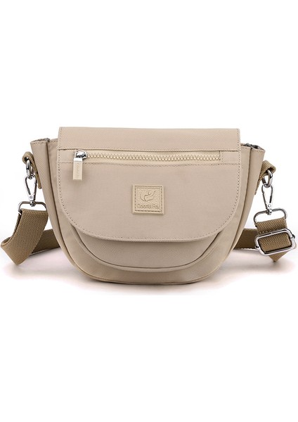 Crossbody Çanta Kadın Kore Moda Vahşi Omuz Çantası Su Sıçramasına Dayanıklı Naylon Ruj Bozuk Para Cüzdanı (Yurt Dışından)