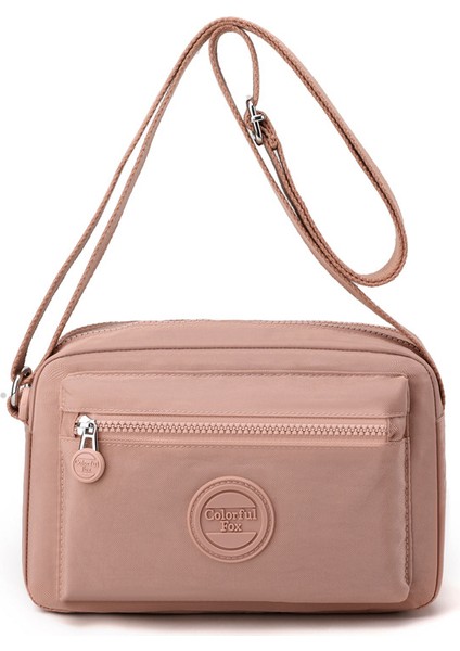 Yeni Makaron Renkli Omuz Çantası Bayan Moda Trend Crossbody Çanta Çok Katlı Cep Telefonu Çantası (Yurt Dışından)