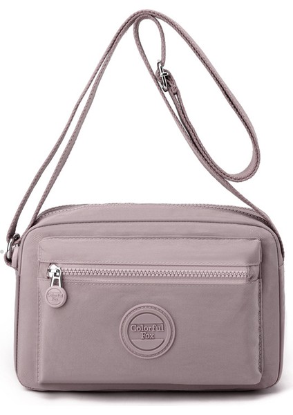 Yeni Makaron Renkli Omuz Çantası Bayan Moda Trend Crossbody Çanta Çok Katlı Cep Telefonu Çantası (Yurt Dışından)