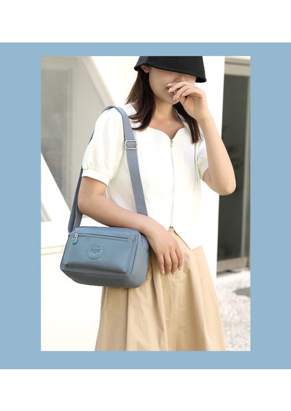 Yeni Makaron Renkli Omuz Çantası Bayan Moda Trend Crossbody Çanta Çok Katlı Cep Telefonu Çantası (Yurt Dışından) fiyatları