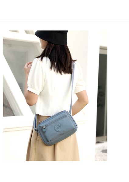Yeni Makaron Renkli Omuz Çantası Bayan Moda Trend Crossbody Çanta Çok Katlı Cep Telefonu Çantası (Yurt Dışından) modelleri