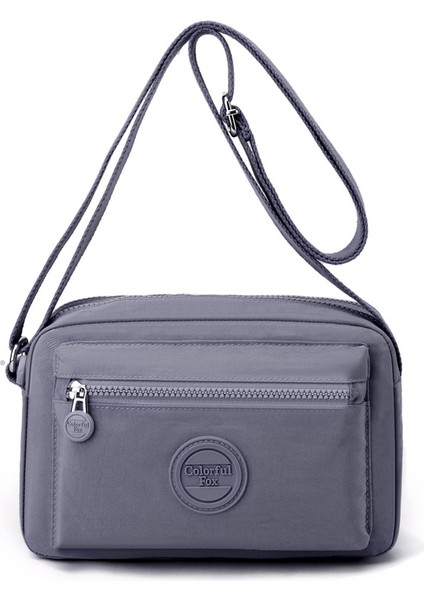 Yeni Makaron Renkli Omuz Çantası Bayan Moda Trend Crossbody Çanta Çok Katlı Cep Telefonu Çantası (Yurt Dışından)