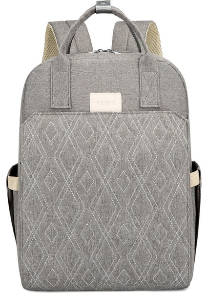 Anne Çantası 2023 Yeni Moda Taşınabilir Büyük Kapasiteli Sırt Çantası Anne ve Bebek Anne Dışarı Hafif Çok Fonksiyonlu Sırt Çantası (Yurt Dışından)