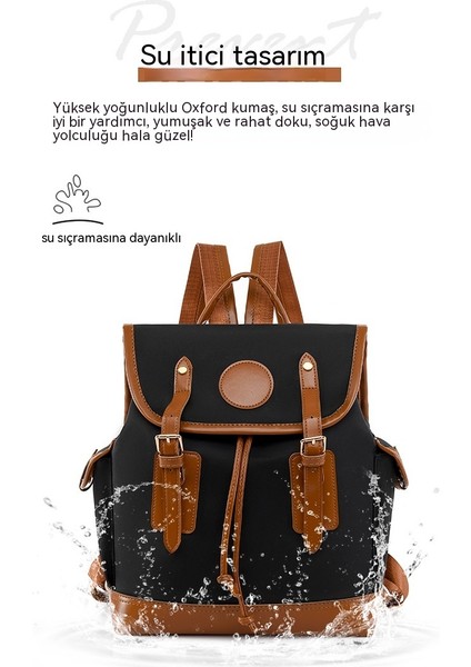 Bayan Sırt Çantası Kadın 2023 Yeni Açık Moda Sırt Çantası Büyük Kapasiteli Rahat Sırt Çantası (Yurt Dışından) fırsatları