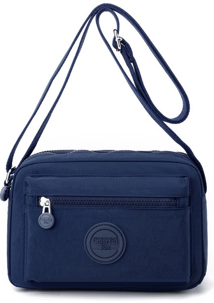 Yeni Makaron Renkli Omuz Çantası Bayan Moda Trend Crossbody Çanta Çok Katlı Cep Telefonu Çantası (Yurt Dışından)