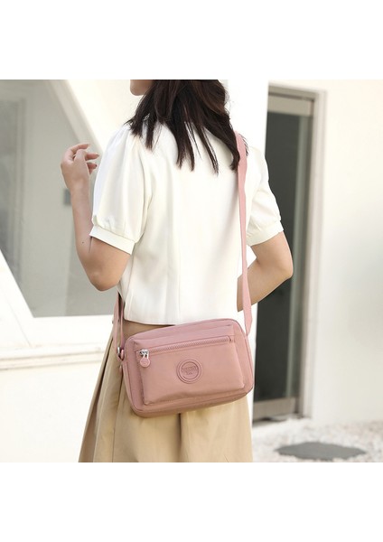 Yeni Makaron Renkli Omuz Çantası Bayan Moda Trend Crossbody Çanta Çok Katlı Cep Telefonu Çantası (Yurt Dışından) modelleri