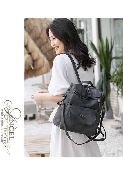 Çanta Büyük Kapasiteli Bayan Sırt Çantası Omuz Çantası Kadın Çanta Vintage Sırt Çantası Kadın Bags (Yurt Dışından) fiyatları
