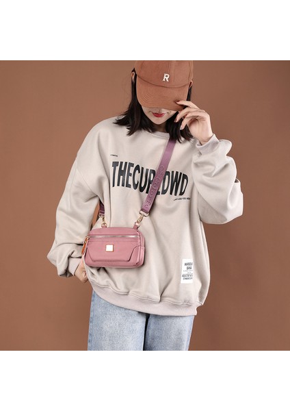 Yeni Bayan Mini Crossbody Çanta Kore Trendy Çok Katlı Cep Telefonu Çanta Omuz Çantası Göğüs Çantası (Yurt Dışından) modelleri