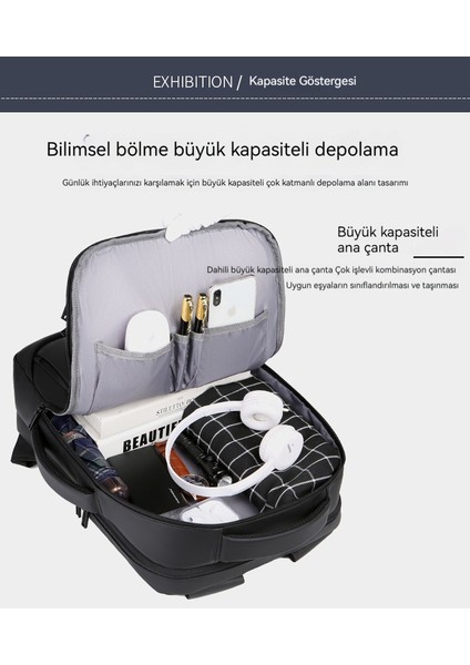 Uni Iş Sırt Çantası Basit Sırt Çantası (Yurt Dışından)