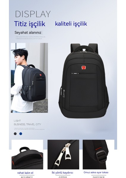 Büyük Kapasiteli Boş Zaman Seyahat Omuz Sırt Çantası (Yurt Dışından) fiyatları