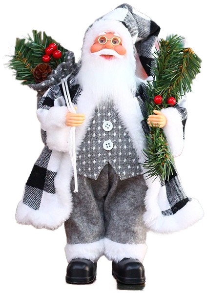 30CM Noel Ayakta Yaşlı Bebek (Yurt Dışından)
