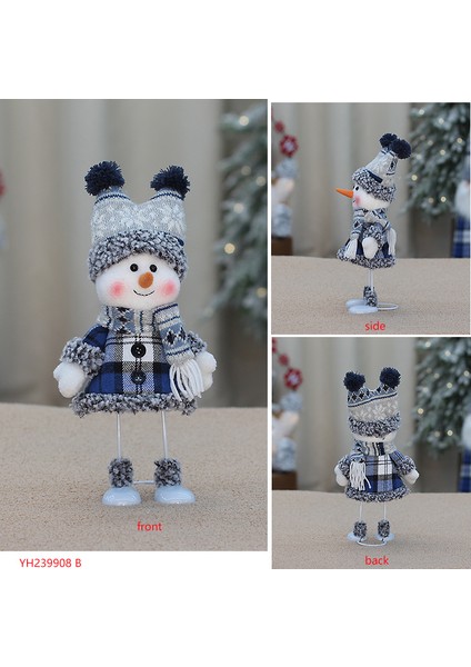 28CM Noel Mavi Kumaş Bebek (Yurt Dışından) fiyatları