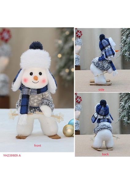 28CM Noel Mavi Kumaş Bebek (Yurt Dışından) fırsatları