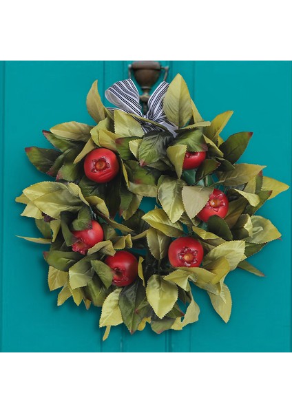 45CM Hasat Festivali Nar Meyve Çelenk Süsleme (Yurt Dışından) fırsatları