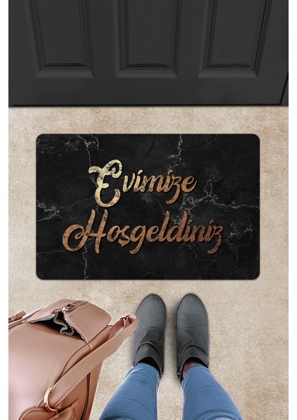 Kapı Önü Paspası Vinil Kaymaz Tabanlı