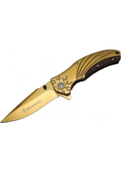 Browning Çakı Ahşap Gold