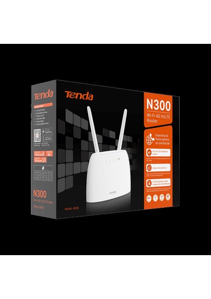 4G06 N300 Wi-Fi 4g Volte Router