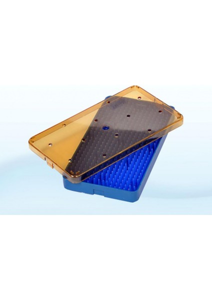 Sterilizasyon Konteyneri 24X15 cm Mikrovasküler Plastik Cerrahi Dezenfeksiyon Alet Mikrocerrahi Alüminyum Konteyner fiyatları