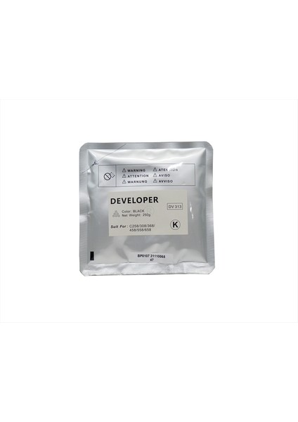 DV-313K Siyah Developer Muadil