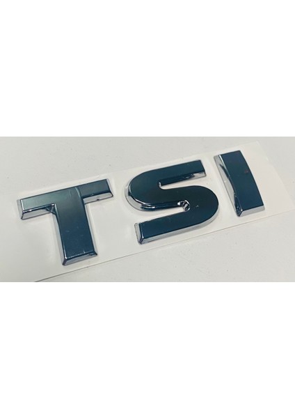 Vw Polo Tsi 2010 - 2017 Krom Arka Bagaj Yazısı Set