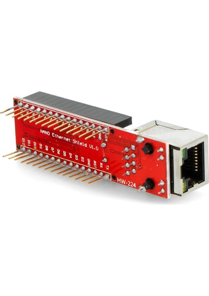 Arduino Nano 3.0 ENC28J60 Ethernet Shield Board Microchip LAN SPI IOT İnternet Haberleşme
