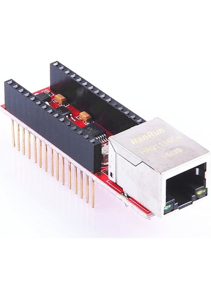 Arduino Nano 3.0 ENC28J60 Ethernet Shield Board Microchip LAN SPI IOT İnternet Haberleşme