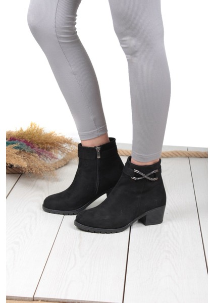 Siyah Taş Kadın Dekolte Bot fırsatları