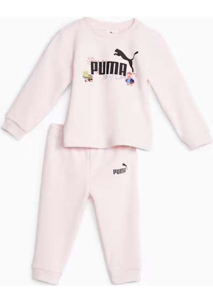 x Spongebob Crew Jogg Bebek Pembe Eşofman Takımı 62221624