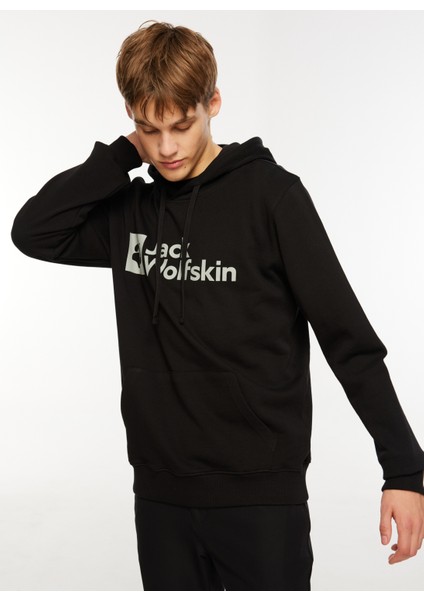 Arthur Hoody Siyah Erkek Kapüşonlu Sweatshirt 1000001TR