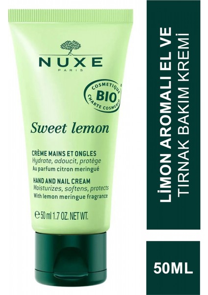 Sweet Lemon Hand & Nail Cream 50 ml