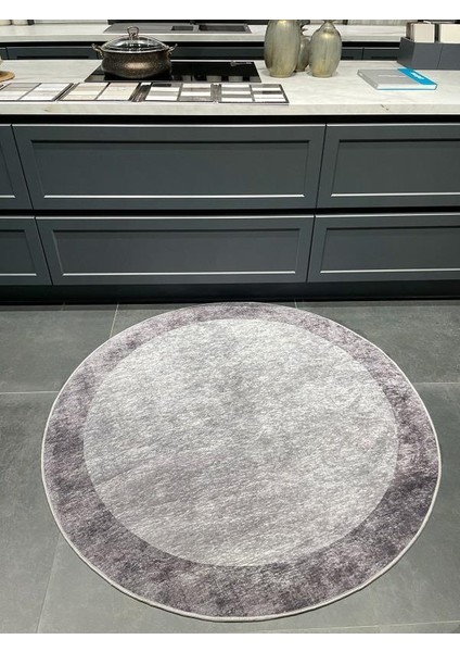 Geometrik Çizgili Lateks Deri Taban Saçaksız Mutfak Halısı indirimleri