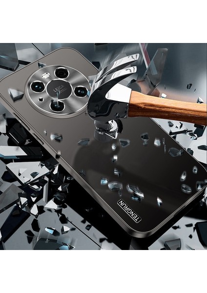Huawei Nova 11 Için Mikro Buzlu Metal Boya Telefon Kılıfı (Yurt Dışından) fırsatları