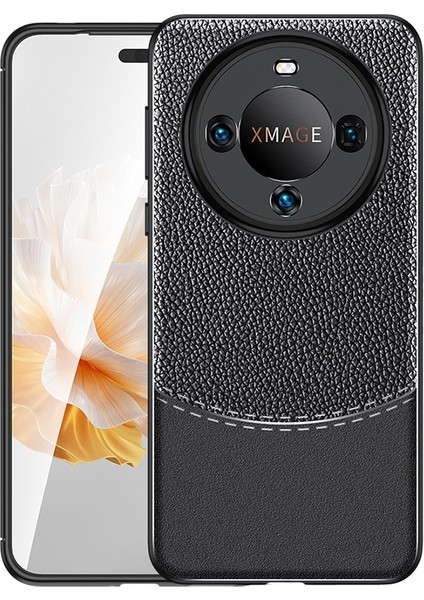 Huawei Mate 60 Pro Için Litchi Texture Tpu Kılıf (Yurt Dışından)