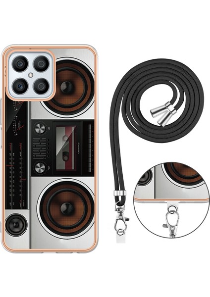 Honor X8 4g Için Halkalı Cep Telefonu Kılıfı (Yurt Dışından)