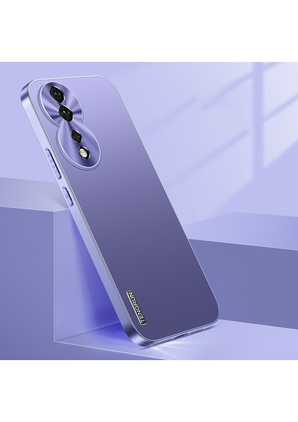 Zsunsky Shop Honor 80 Için Mikro Buzlu Metal Boya Telefon Kılıfı (Yurt Dışından)