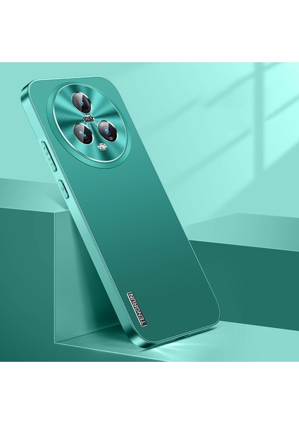 Honor Magic5 Için Mikro Buzlu Metal Boya Telefon Kılıfı (Yurt Dışından)