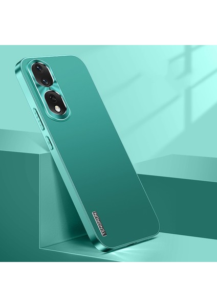 Zsunsky Shop Honor 80 Pro Için Mikro Buzlu Metal Boya Telefon Kılıfı (Yurt Dışından)