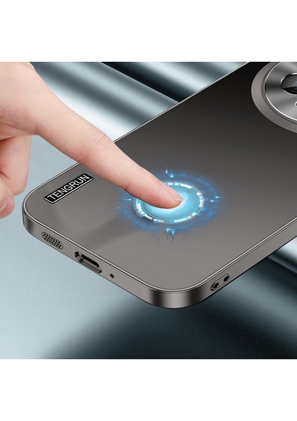 Honor 80 Se Için Mikro Buzlu Metal Boya Telefon Kılıfı (Yurt Dışından) fırsatları