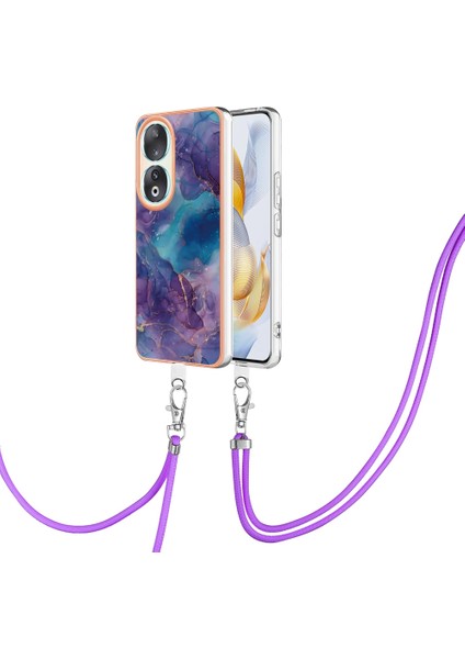 Honor 90 5g Için Kordonlu Mermer Imd Kılıf (Yurt Dışından) fırsatları