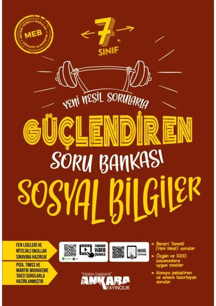 7.Sınıf Sosyal Bilgiler Güçlendiren Soru Bankası