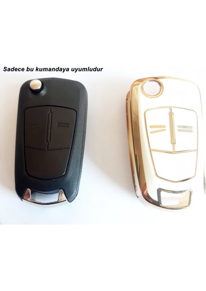 Opel Astra H Corsa D Nano Anahtar Kılıfı Kumanda Kılıfı Oto Anahtarlık Beyaz modelleri