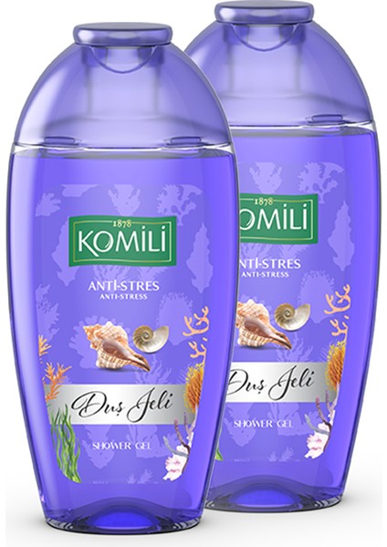 Anti-Stres Vegan Seyahat Boy Duş Jeli - Egzotik Koku - 2 x 200 ml