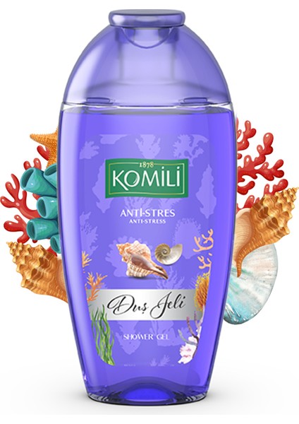 Anti-Stres Vegan Seyahat Boy Duş Jeli - Egzotik Koku - 2 x 200 ml