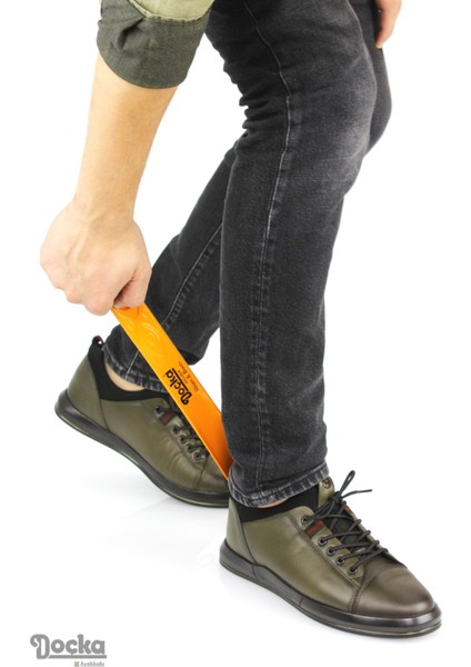 Erkek Mevsimlik Deri Spor Tarz Günlük Ayakkabı MR24/CS0397