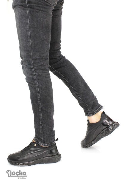 Erkek Deri Spor Tarz Kalın Taban Günlük Ayakkabı MR24/CS8489 fırsatları