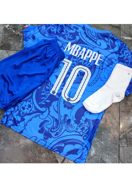 Eskişehir Mbappe Milli Takım Forması Çorap Hediyeli (Fransa Milli Tkm)