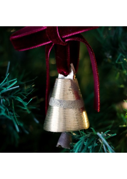 Yılbaşı Ağacı Süsü Kurdeleli Küçük Çan fiyatları