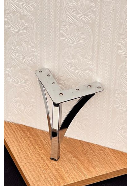 8 Adet 15 cm Eyfel Model Krom Metal Mobilya, Dolap, Koltuk, Tv Ünitesi Ayakları modelleri